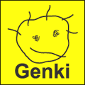 Genki's current logo