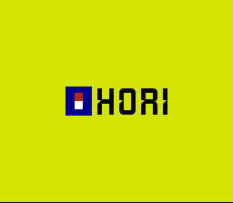 Image 03: The HORI logo after you input the cheat!