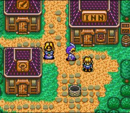 The overworld graphics are some of the best of any Game Gear RPG