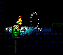Yoshi! You don't take babies down into dark dirty places like this! It ain't right!!